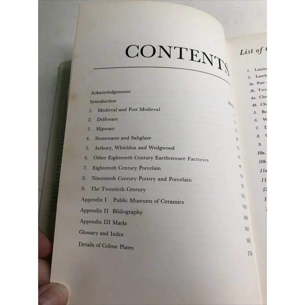 BRITISH POTTERY AND PORCELAIN For Pleasure And Investment 1969 HC Henry Sandon
